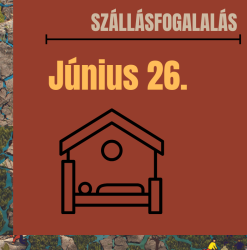 Szállás Június 26.