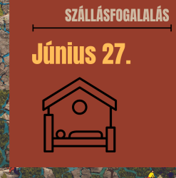 Szállás Június 27.