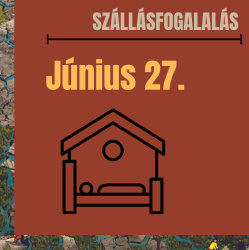 Szállás Június 27.