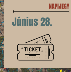 Napijegy Június 28.